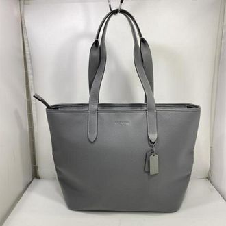 Coach Charcoal Gray Tote Bag (Pre-Owned)
