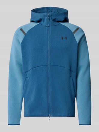 Under Armour Regular Fit Jacke mit Kapuze Modell Unstoppable in Blau, Gr&ouml;&szlig;e XXL