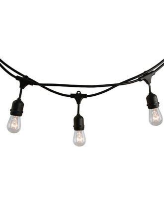 Bulbrite 14Ft 10-Bulb Indoor/Outdoor String Lights