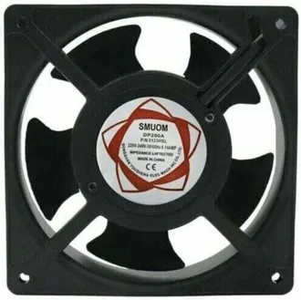 OEM Ventilador Axial Para Caja De Chimenea, Insertable, Alta Temperatura, Aspas Met&aacute;licas, Silencioso, Universal, 120 X 120 X 38 Mm