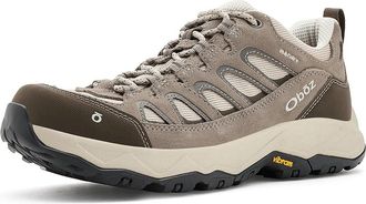 Oboz Footwear Sawtooth Ascent Low B-dry Womens Shoes Rockfall : 6.5 B - Medium, Leather