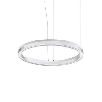 Netlighting Crown 60cm Integrated LED Pendant Ceiling Light White 3050lm 3000K
