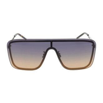 Saint Laurent Accessoires, unisex, Grijs, ONE Size, Zonnebril