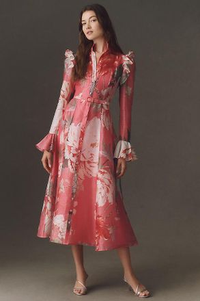 LEO LIN Katrina Butterfly Maxi Dress