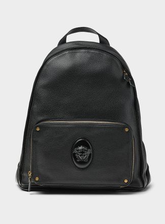 Versace Mens 3D Medusa leather backpack