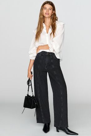 Wrangler Cowboy High Rise Barrel Jeans