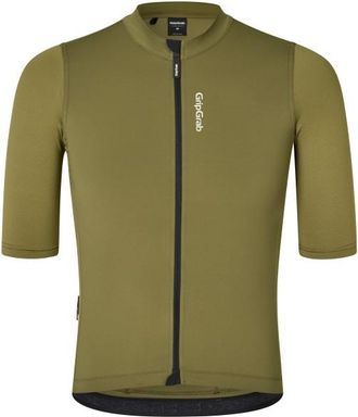 GripGrab Ride Short Sleeve Jersey Velotrikot f&uuml;r Herren | oliv