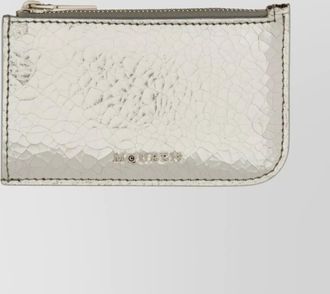 Alexander McQueen leather card holder