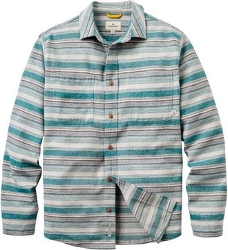 Passenger Backcountry Stripe Light Shirt Hemd f&uuml;r Herren | grau