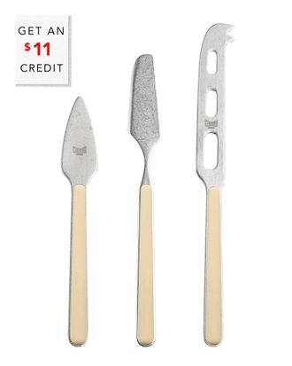 Mepra 3Pc Fantasia Cheese Knives With $11 Credit