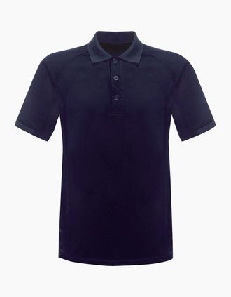 Regatta Mens Regatta Hardwear Mens Coolweave Short Sleeve Polo Shirt - Navy - Size: 44