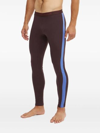 Icebreaker stripe leggings - Brown