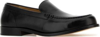 A.P.C. Mens Les Mocassins Loafer Black Leather
