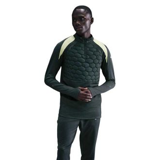 Nike Heren-shirt met raglanmouwen van drillstof, standaardpasvorm (Zeewier)