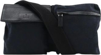 Gucci Vintage, unisex, Zwart, ONE Size, Pre-owned Canvas gucci-bags