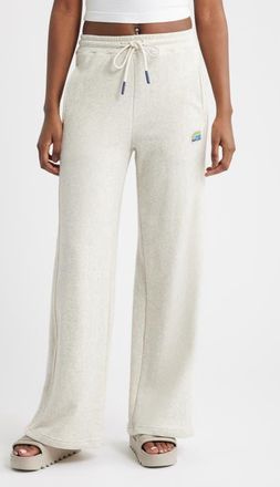 Rip Curl Surf Spliced Flare Leg Sweatpants in Grey Marle at Nordstrom, Size Xx-Small