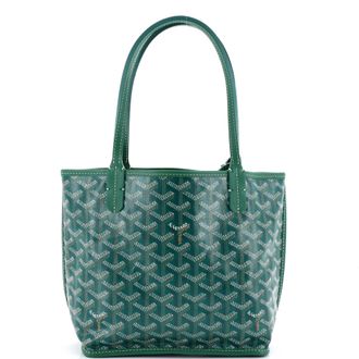 Goyard Anjou Reversible Tote Coated Canvas Mini
