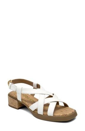 Aerosoles Daily FX Slingback Sandal in Bright White at Nordstrom Rack, Size 7.5