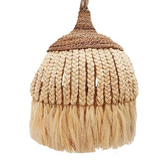 My Bliss Home Lámpara colgante de fibra de abacá D50 x H70 cm