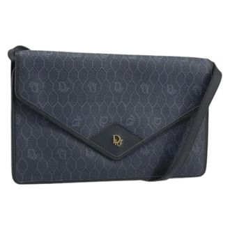 Dior Pre-owned Plastic Schoudertas - Dames - Pre-owned - Zwart - Maat: ONE Size Leer