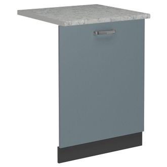 Vicco Coperchio per lavastoviglie R-Line, Grigio-blu, 60 cm, pl Marmo Vicco