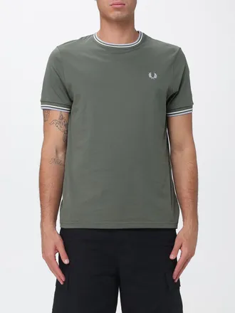 Fred Perry T-shirt in cotone con logo