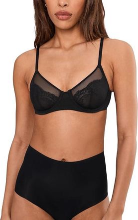 Natori Radiance Convertible Unlined Underwire Womens Bra Black : 34DDD, Elastane/Lycra/Nylon