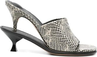 Jacquemus Mules Le Doubles Hi 110mm - Toni neutri