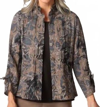 Habitat Express Floral Artist Shirt In Truffle