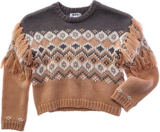 525 america Fringe Fairisle Sweater