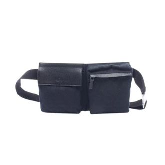 Gucci Pre-owned GG Canvas Fanny pack - unisex - Gucci Vintage - Vintage Belt Bags - Black - ONE SIZE - Pre-owned