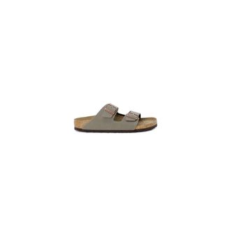 Birkenstock Arizona Twee Riem Sandalen - Dames - Sandalen - Grijs - 36 EU - Leer - Schoenen