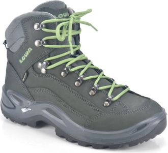 Lowa Grijze + Mint Groene Buitenschoenen - Dames - Wandelschoenen - Grijs - 37 EU - Fitness