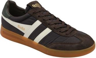Gola Cyclone Sneaker in Mocha/white/dark Khaki/gum at Nordstrom, Size 11.5