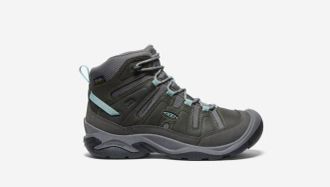 Keen Womens Circadia Mid Medium Width In Gray/blue