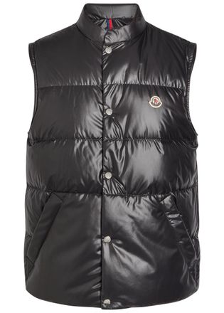 Moncler Restigo Quilted Shell Gilet - Black - 5 (UK44 / Xxl)