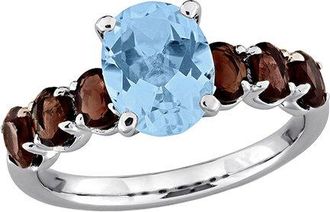 Rina Limor Silver 3.46 Ct. Tw. Gemstone Ring