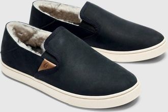 Olukai Womens Pehuea Heu Slip-On Sneakers In Lava Rock