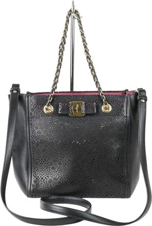 Ferragamo Leather Shoulder Bag (Pre-Owned)