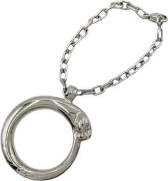 Cartier Pre-owned Metal Keyring - Dames - Vintage Accessoires - Grijs - ONE Size - Vintage