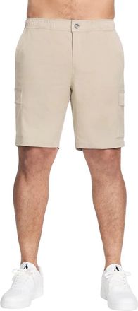 Skechers Mens Downtown Cargo 9 Short Casual, Natural, L