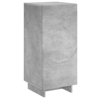 vidaXL Aparador Gris Hormig&oacute;n 33,5 X 34,5 X 75 Cm Madera De Ingenier&iacute;a Vidaxl