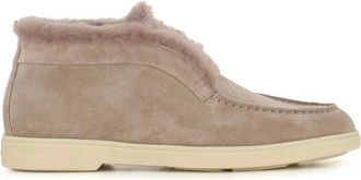 Santoni Schoenen, Dames, Bruin, 36 EU, Suède, Desert Ankle Boot