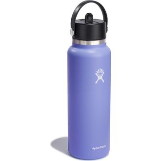 Hydro Flask 40-Ounce Wide Flex Straw Cap Water Bottle in Lupine at Nordstrom Rack, Size 40 Oz