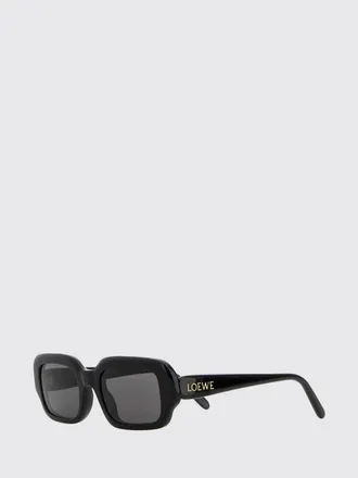 Loewe Occhiali da sole Slim cat-eye in acetato nero con montatura rettangolare