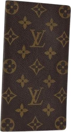 Louis Vuitton Pre-owned Wallets, female, Brown, Size: ONE SIZE Pre-owned Canvas wallets