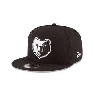 New Era Mens Memphis Grizzlies Basic 9Fifty Snapback Hat In Black