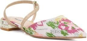 Dune London Command Pointed Toe Flat in Pink at Nordstrom Rack, Size 11Us / 41Eu