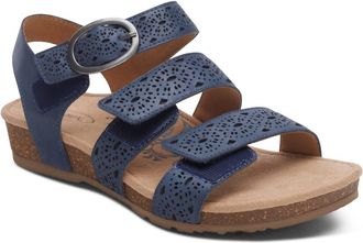 Aetrex Womens Lilly Cutout In Navy