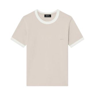 A.P.C. Mujer, Camisetas, Beige, Talla: S